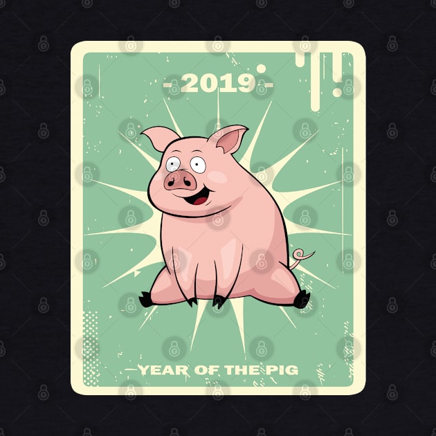 2019 Year Of The Pig by MasliankaStepan